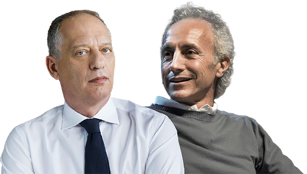 Peter Gomez e Marco Travaglio