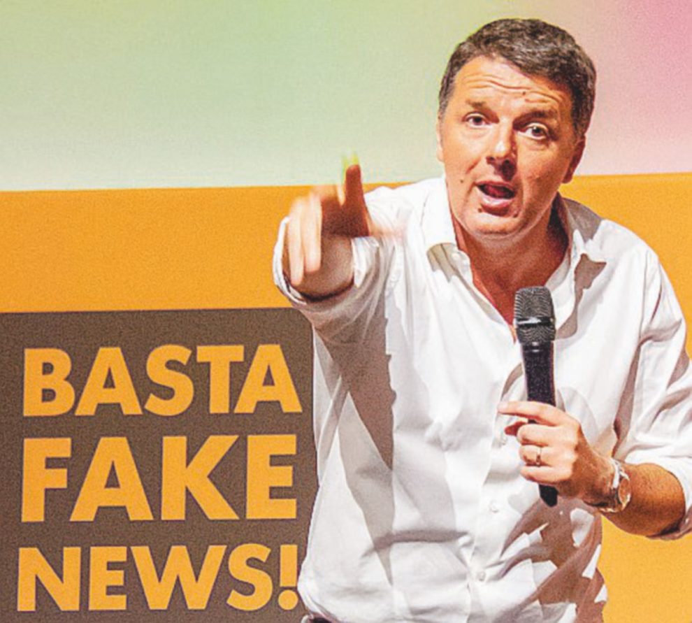 L’ossessione di Renzi: “Abbiamo perso per colpa delle fake news” L’ossessione di Renzi: “Abbiamo perso per colpa delle fake news”
