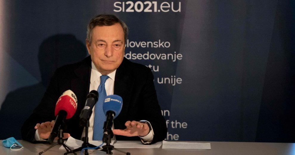 Ue nella Nato, ma autonoma. Così Draghi fa il leader europeo Ue nella Nato, ma autonoma. Così Draghi fa il leader europeo