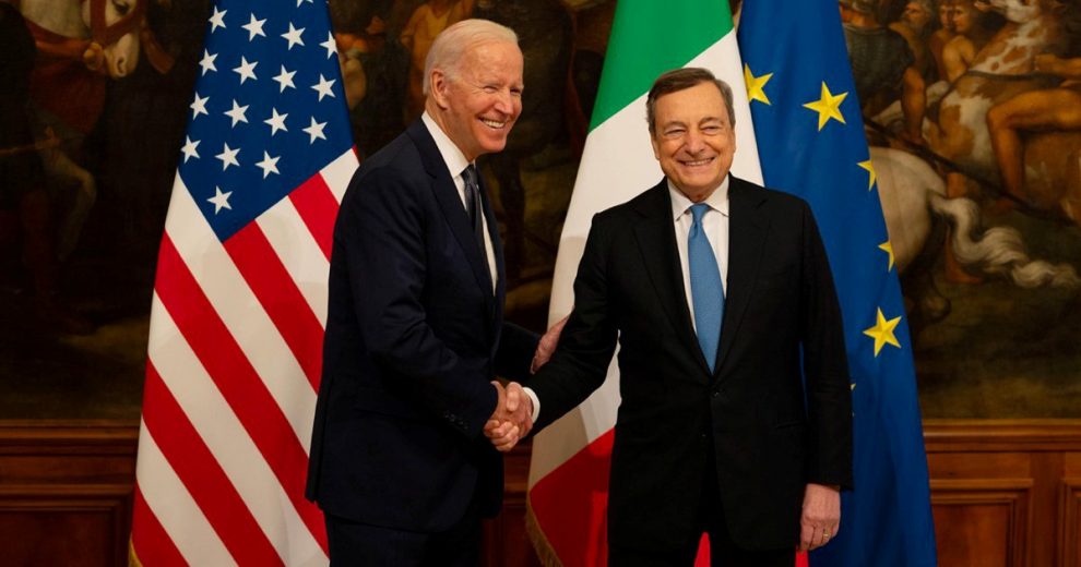 G20, Draghi tampina Biden per essere l’alleato più fedele G20, Draghi tampina Biden per essere l’alleato più fedele