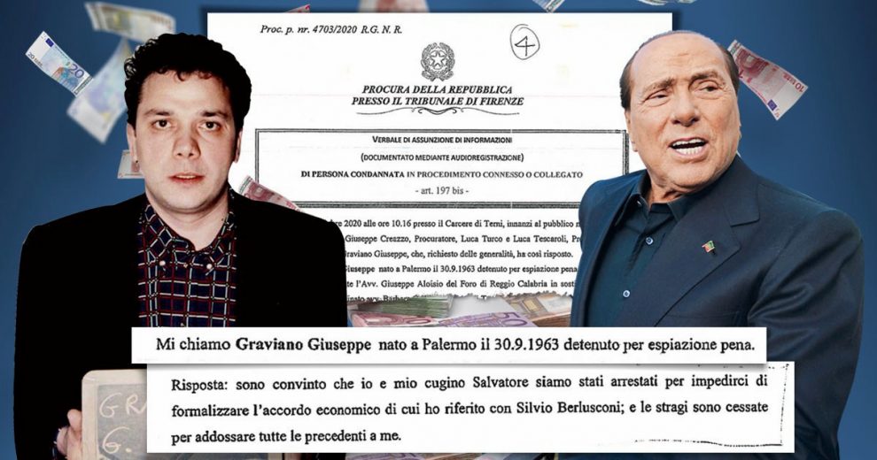 Graviano: “C’è la carta del patto firmato da B.” Graviano: “C’è la carta del patto firmato da B.”
